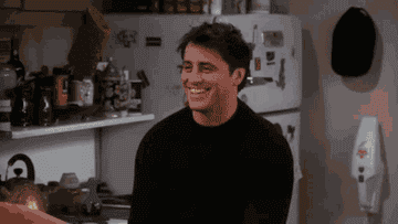 Joey in "Friends"