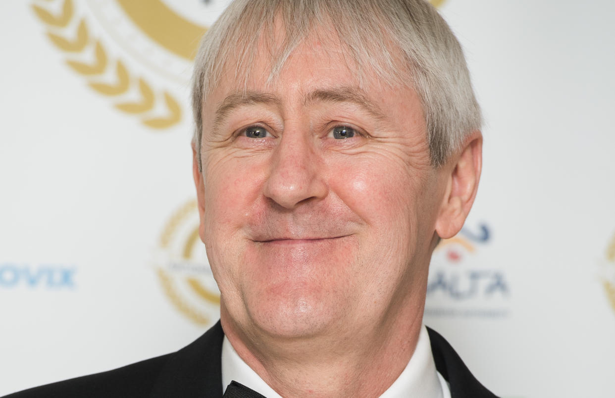 Nicholas Lyndhurst attends the National Film Awards on March 29, 2017 in London, United Kingdom.  (Photo by Samir Hussein/WireImage)