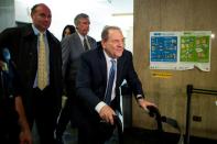 Film producer Weinstein arrives at New York Criminal Courtroom during his ongoing sexual assault trial in the Manhattan borough of New York City, New York