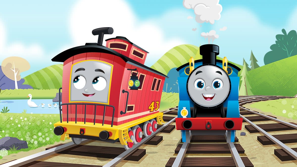 Bruno the brake car, is a new autistic character in Thomas & Friends (Mattel/PA)