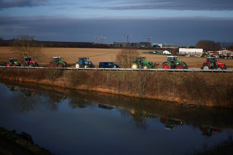 Protestas campesinas en Francia