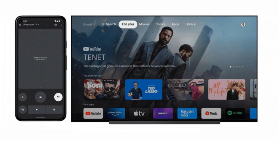 Users of more than 80 million Android TV OS devices including Google TV will soon be able to use their Android phone as a TV remote.