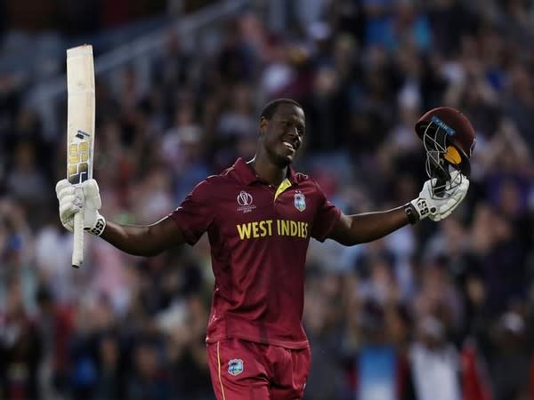 West Indies cricketer Carlos Brathwaite