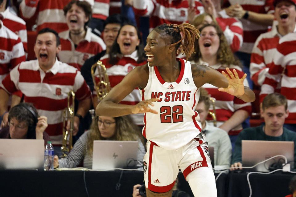 Saniya Rivers and NC State pulled off the second major upset of the season on Sunday afternoon.