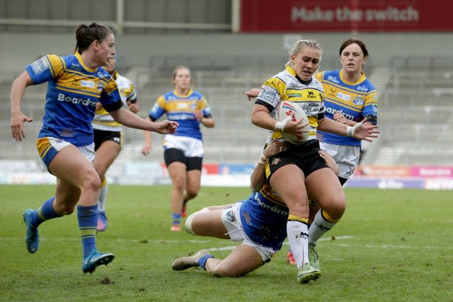 York City Knights v Leeds Rhinos – Betfred Women’s Super League Grand Final – Totally Wicked Stadium