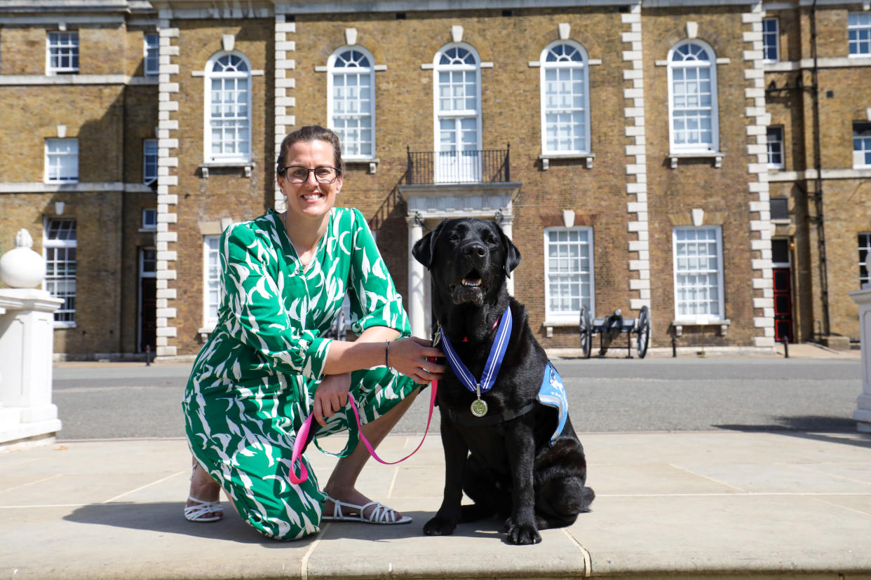 Oliver and Dr Liz Spruin