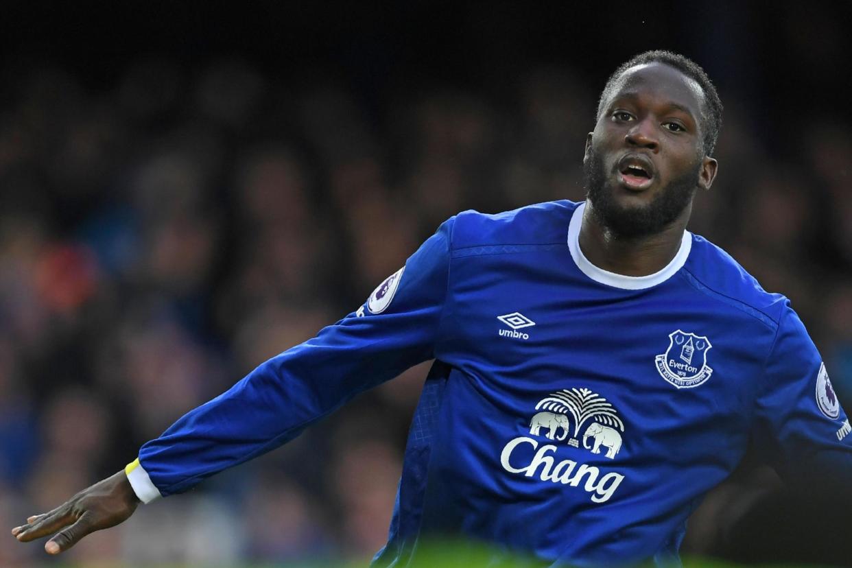 Uncertain | Romelu Lukaku's future at Everton continues to be talked about: AFP/Getty Images