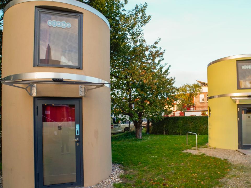 The author's accommodation at the hotel.