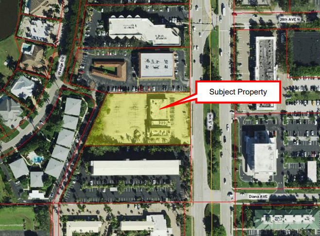 Proposed site for a new Chick-fil-A. It has been sent back to the drawing board.