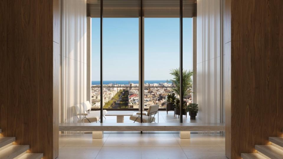 The Grand Penthouse, priced at  million, is the most expensive in Barcelona’s history. - Credit: Mandarin Oriental