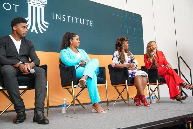 Shark tank casting agent Brandon Andrews, Amazon inflluencer Nneka Kanu;  Denene Millner, storyteller, author, podcaster and radio host, along with the dynamic Danyel Surrency Jones, Head of Amazon’s Black Business Accelerator, discussed how to leverage your niche and accelerate your brand. 