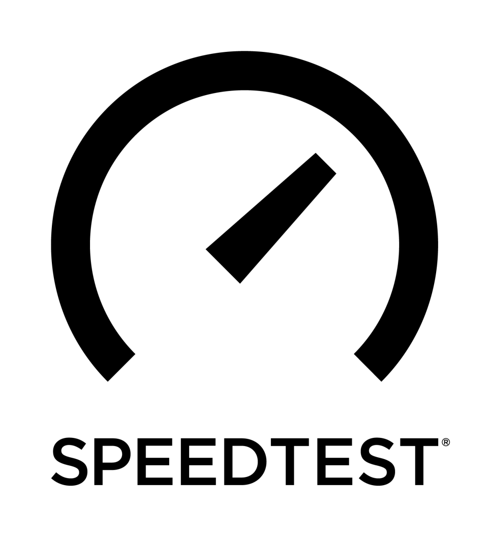 Logo of the Ookla internet speed testing service.