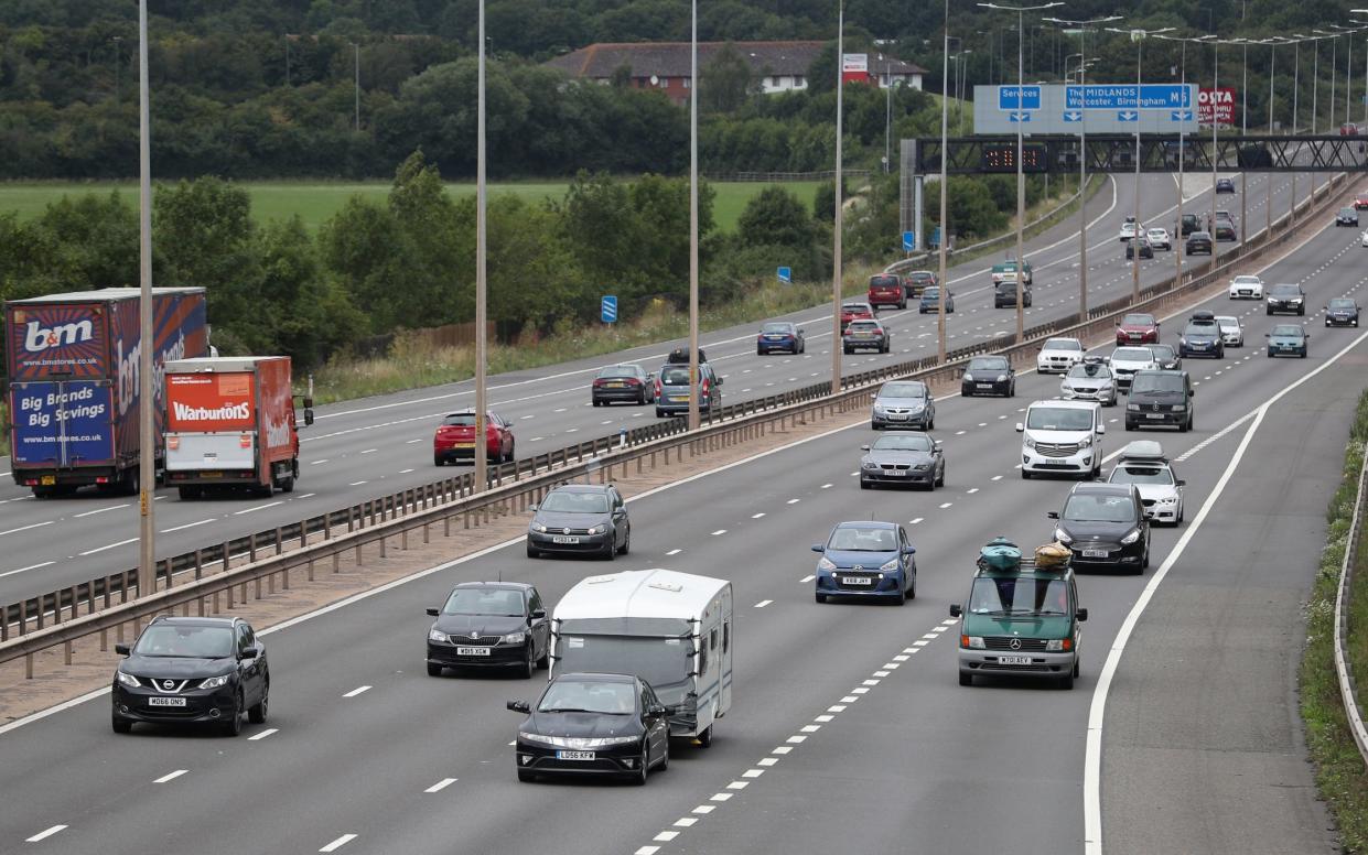 Teenage boy left seriously injured after being hit by multiple cars on the M5 - PA