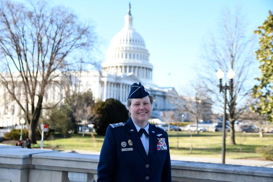 In August, Regena Aye will become the first Kansan and second woman to be the national commander of the Civil Air Patrol.