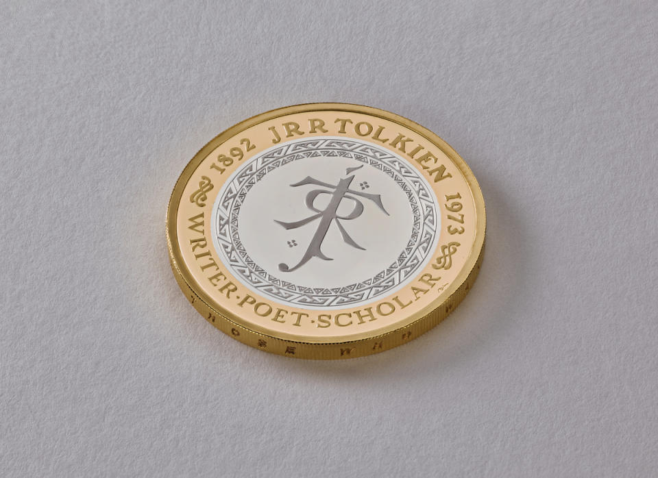 Celebrating the Life and Work of JRR Tolkien £2 coin. Photo: Royal Mint