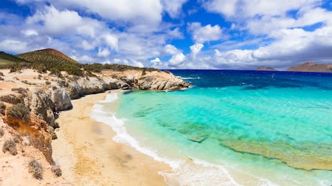 Head to Naxos for June half-term and you may find you have a beach all to yourself - Credit: Â©Freesurf - stock.adobe.com