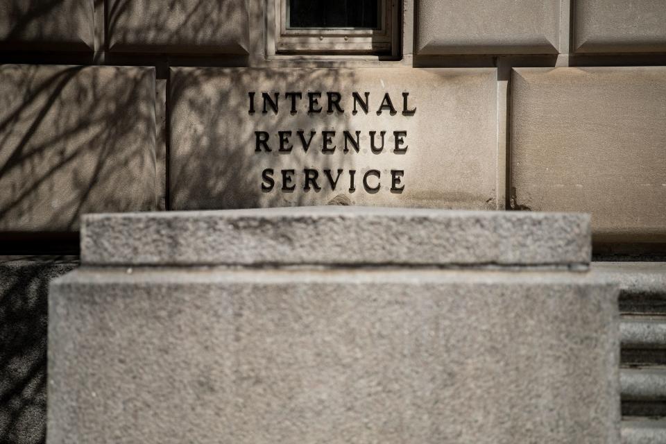 A view of the Internal Revenue Service building is seen on March 27, 2019, in Washington, DC. (Photo by Brendan Smialowski / AFP)        (Photo credit should read BRENDAN SMIALOWSKI/AFP/Getty Images)