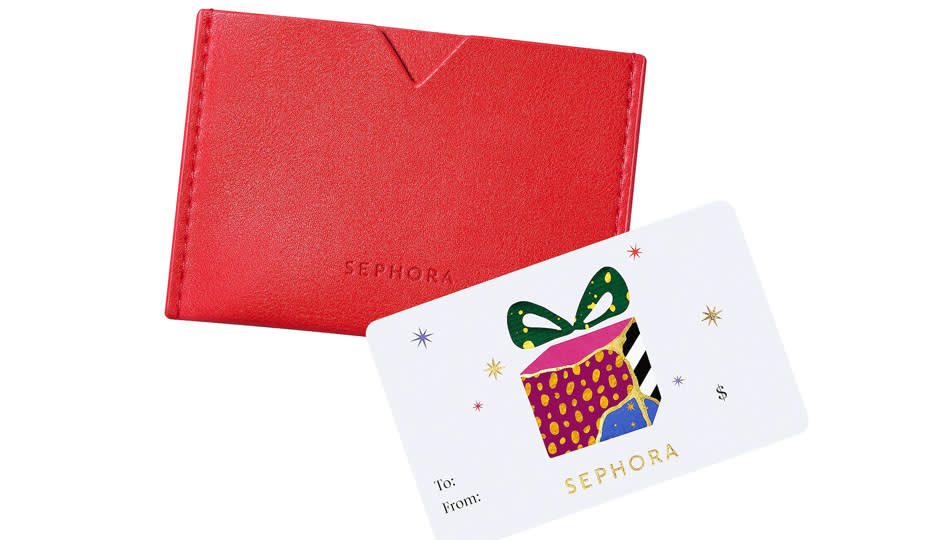 Staples: $100 Sephora gift card $80 shipped - Gift With Purchase