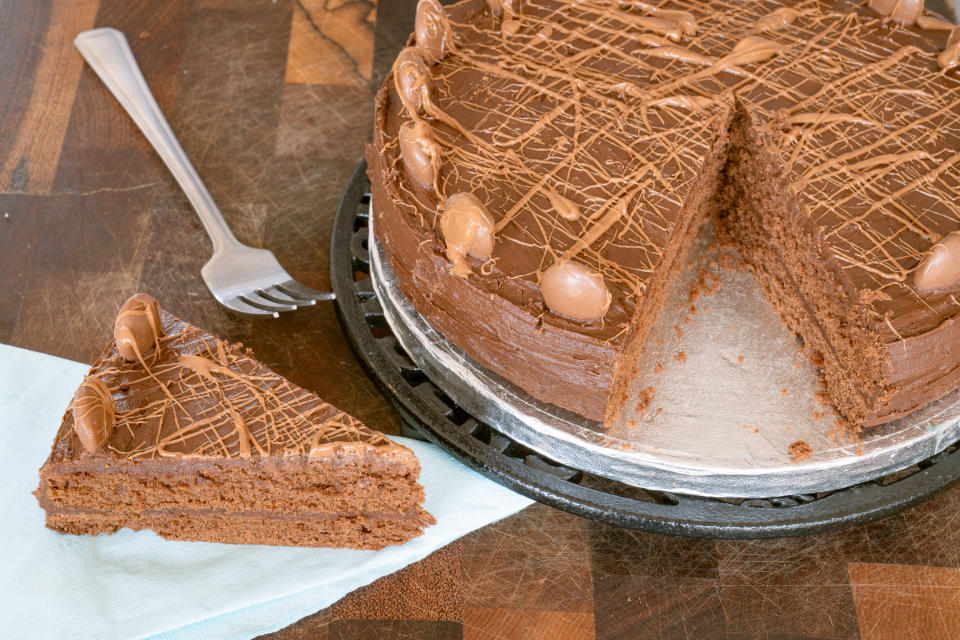 Classic chocolate sandwich cake (Andrew Bowden-Smith)