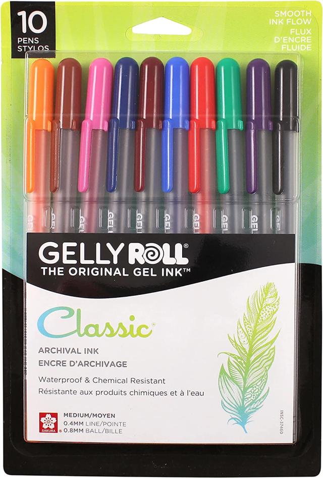 The 5 Best Gel Pens for Coloring in 2023 (October) – Artlex