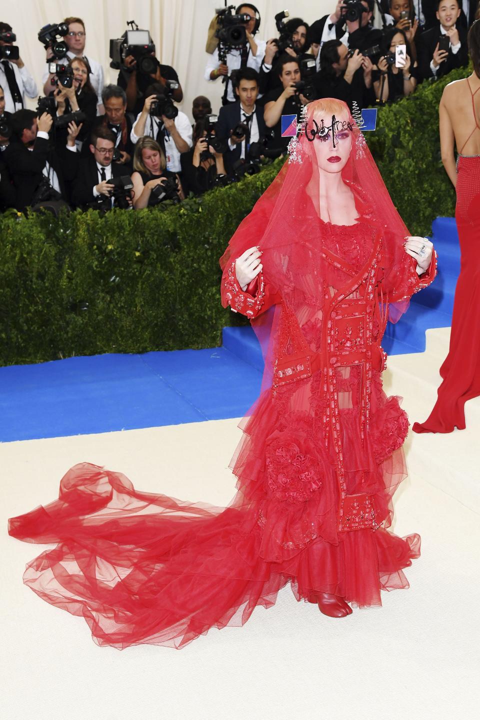 See All the Red Looks at the 2017 Met Gala