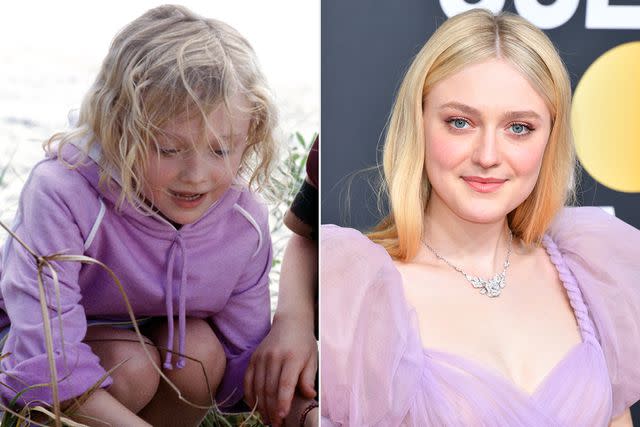 <p>Walt Disney/Courtesy Everett; George Pimentel/WireImage</p> Young Melanie Smooter; Dakota Fanning