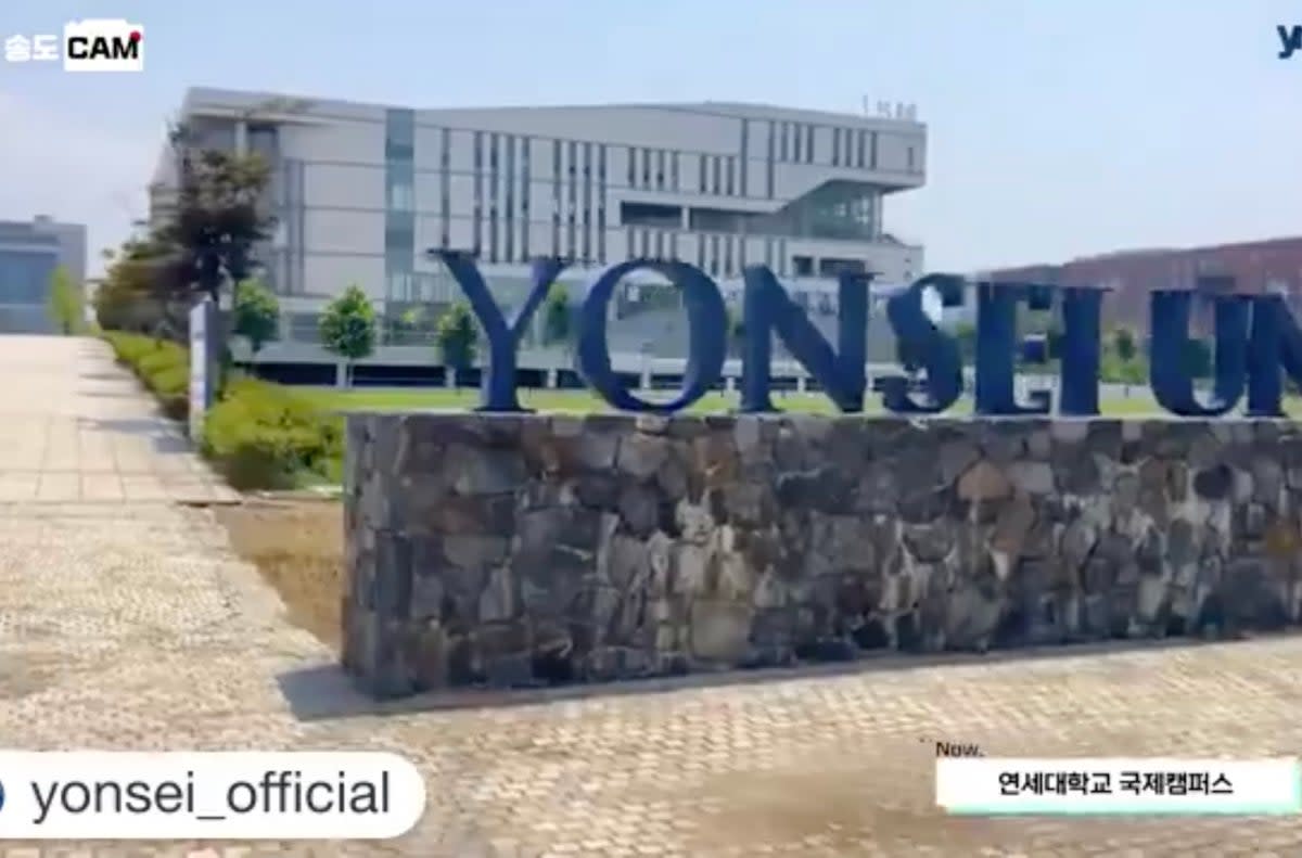 Workers at Yonsei University in South Korea have sought better pay and basic rights such as access to showers (Instagram/Yonsei University)