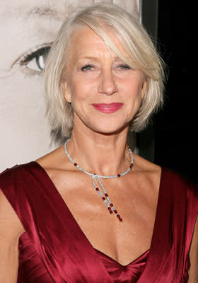 Helen Mirren at the Los Anegles Premiere of Miramax Films' The Queen