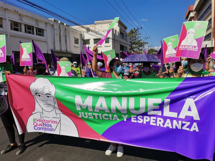 In El Salvador, Manuela has become a rallying symbol for proponents of women's reproductive rights.