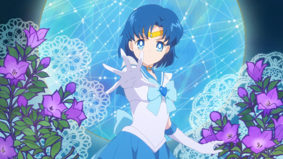 Sailor Mercury (Hisako Kanemoto) in Pretty Guardian Sailor Moon Eternal: The Movie. (Netflix)