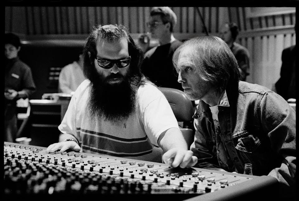 Rick Rubin, shown here with the late Tom Petty, was a pioneering hip-hop producer while still in college. Later in life he worked with a wide range of musicians, including Petty and Johnny Cash. He was instrumental in getting one of his early groups, Run-D.M.C., to collaborate with rockers Aerosmith on a remake of their '70s hit, "Walk The Way."