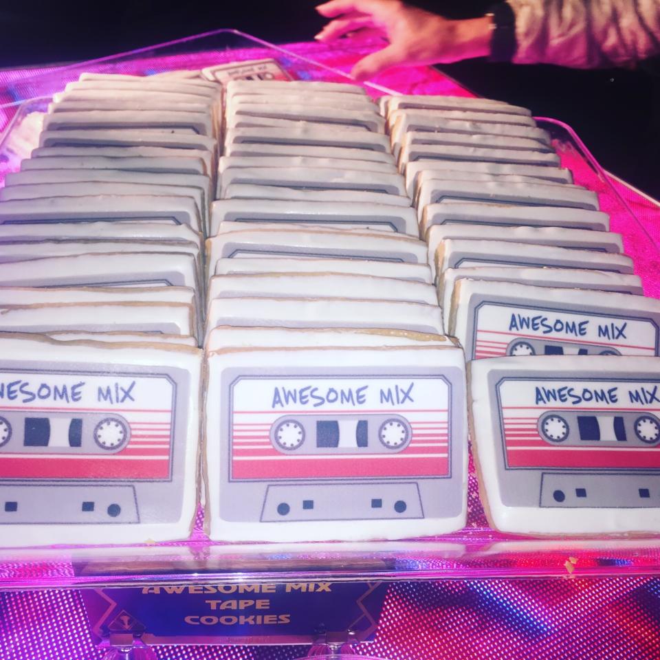 Awesome Mix Tape Cookies