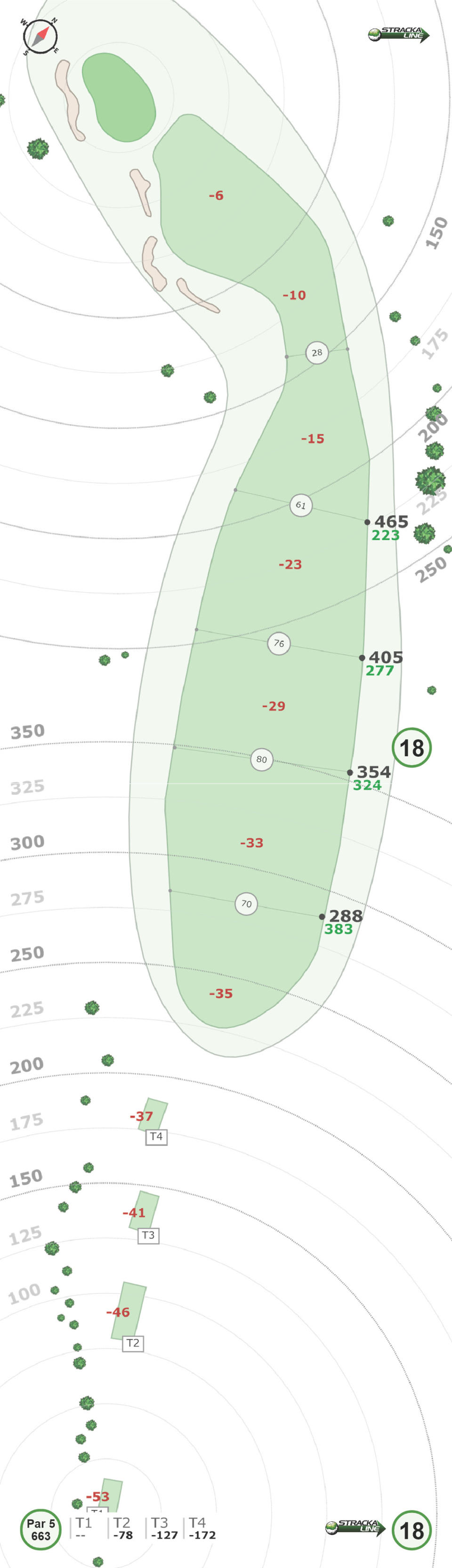 The StrackaLine yardage book for Kapalua’s Plantation Course in Hawaii, site of The Sentry on the PGA Tour (Courtesy of StrackaLine)