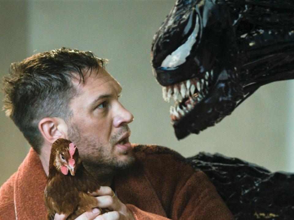 Tom Hardy in ‘Venom: Let There Be Carnage' (Sony)