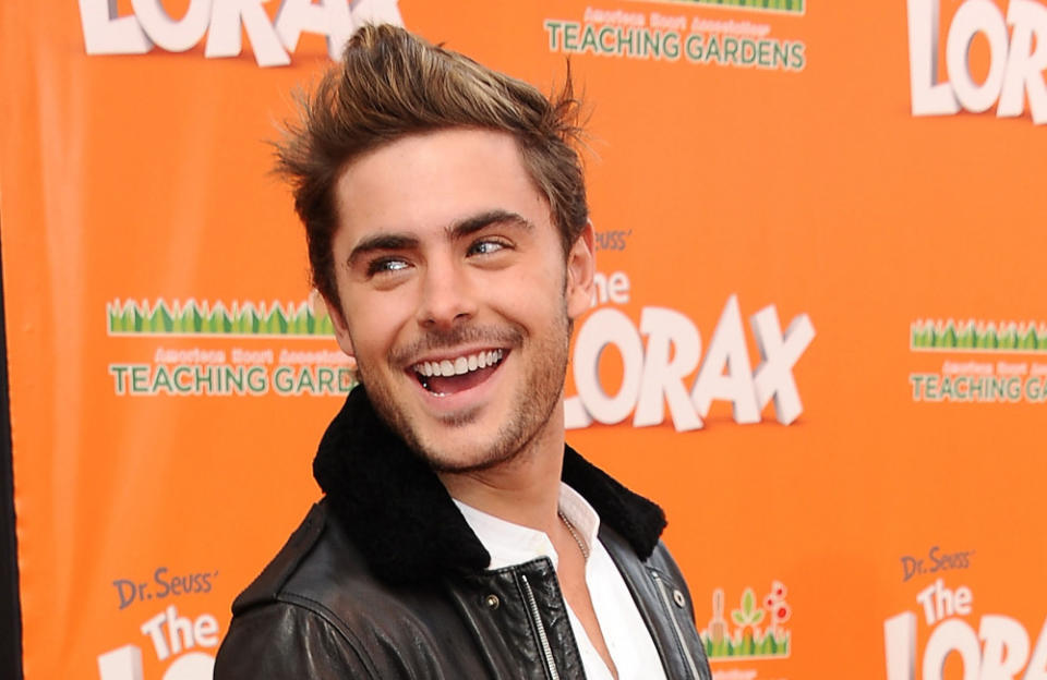 Zac Efron -The Lorax  - Premiere - Getty