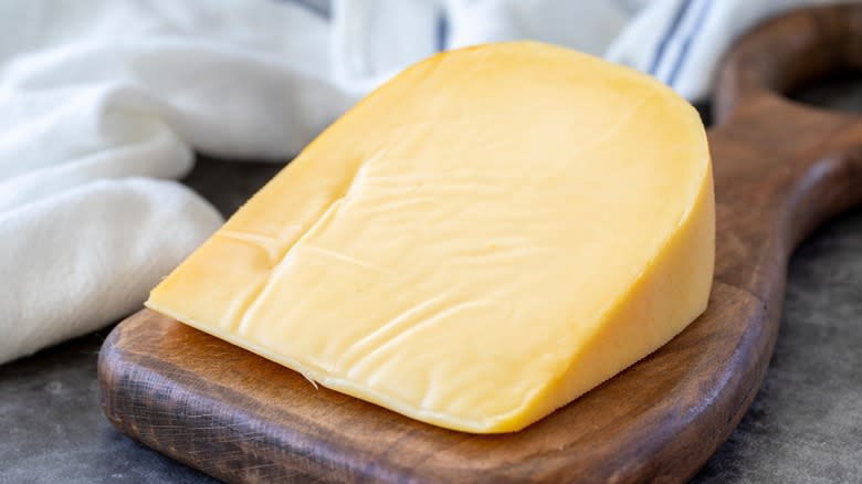 Wedge of gouda