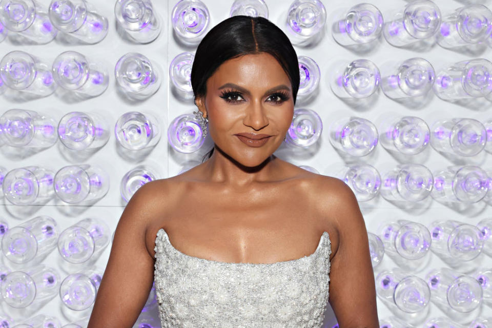 Closeup of Mindy Kaling