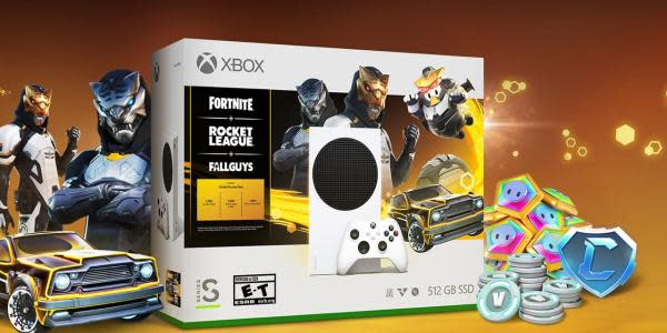 ¡Es real! Xbox Series S tendrá un nuevo bundle para fans de Fortnite y Fall Guys