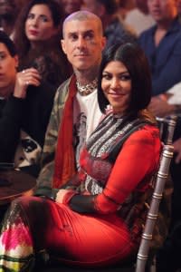 Travis Barker and Kourtney Kardashian DWTS Dancing With The Stars Bond Night