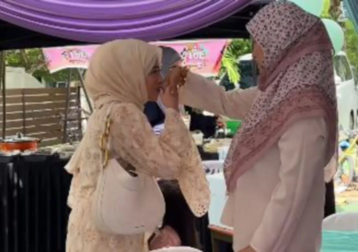 Marissa was reunited with her mother during Eid for the first time since she eloped