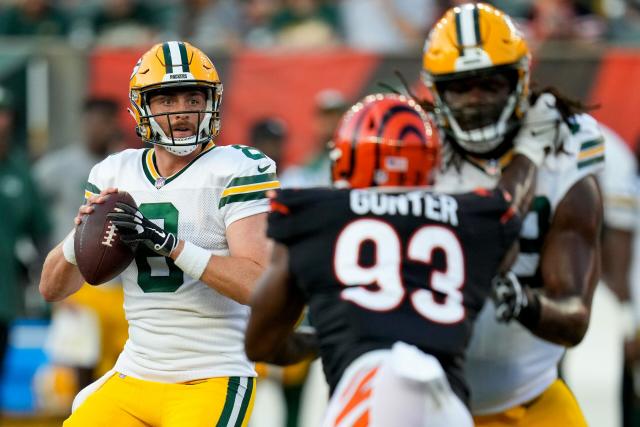 Jordan Love throws touchdown pass in Packers preseason victory over Bengals