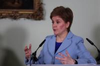 Scotland's First Minister Sturgeon holds news conference on proposed second referendum on Scottish independence, in Edinburgh