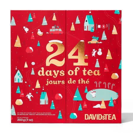 2) DAVIDsTea 24 Days of Tea Advent Calendar