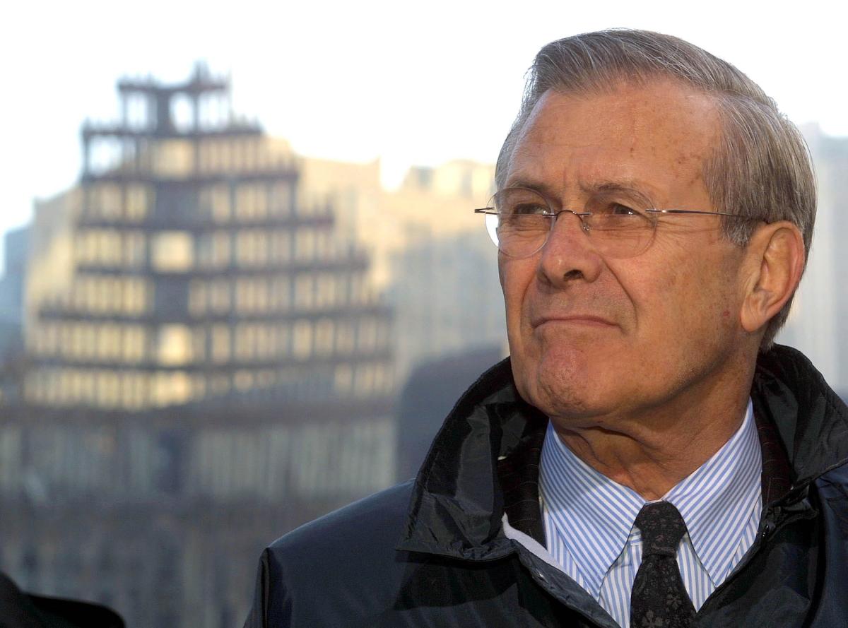 Donald Rumsfeld’s most famous – and infamous – quotes