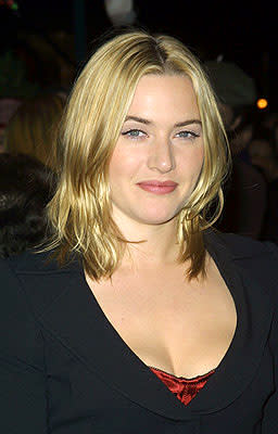 Kate Winslet at the New York premiere of Miramax's Iris