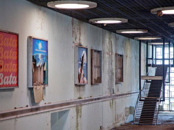 An image of the abandoned Nicosia International Airport in Cyprus.