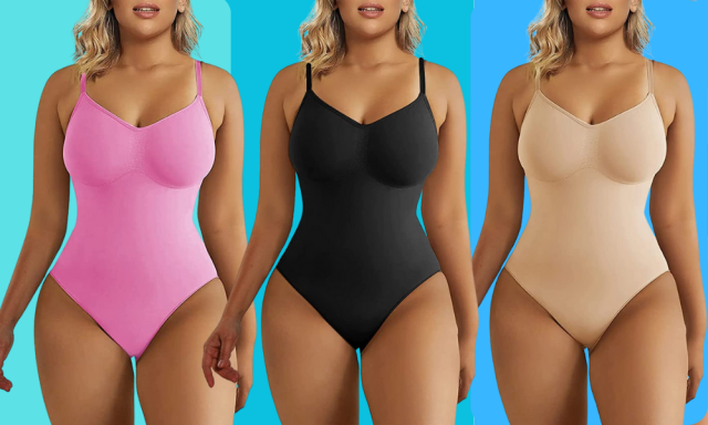 Shoppers compare this tummy-control bodysuit to Skims — it's just $32 ($16  off) just for today