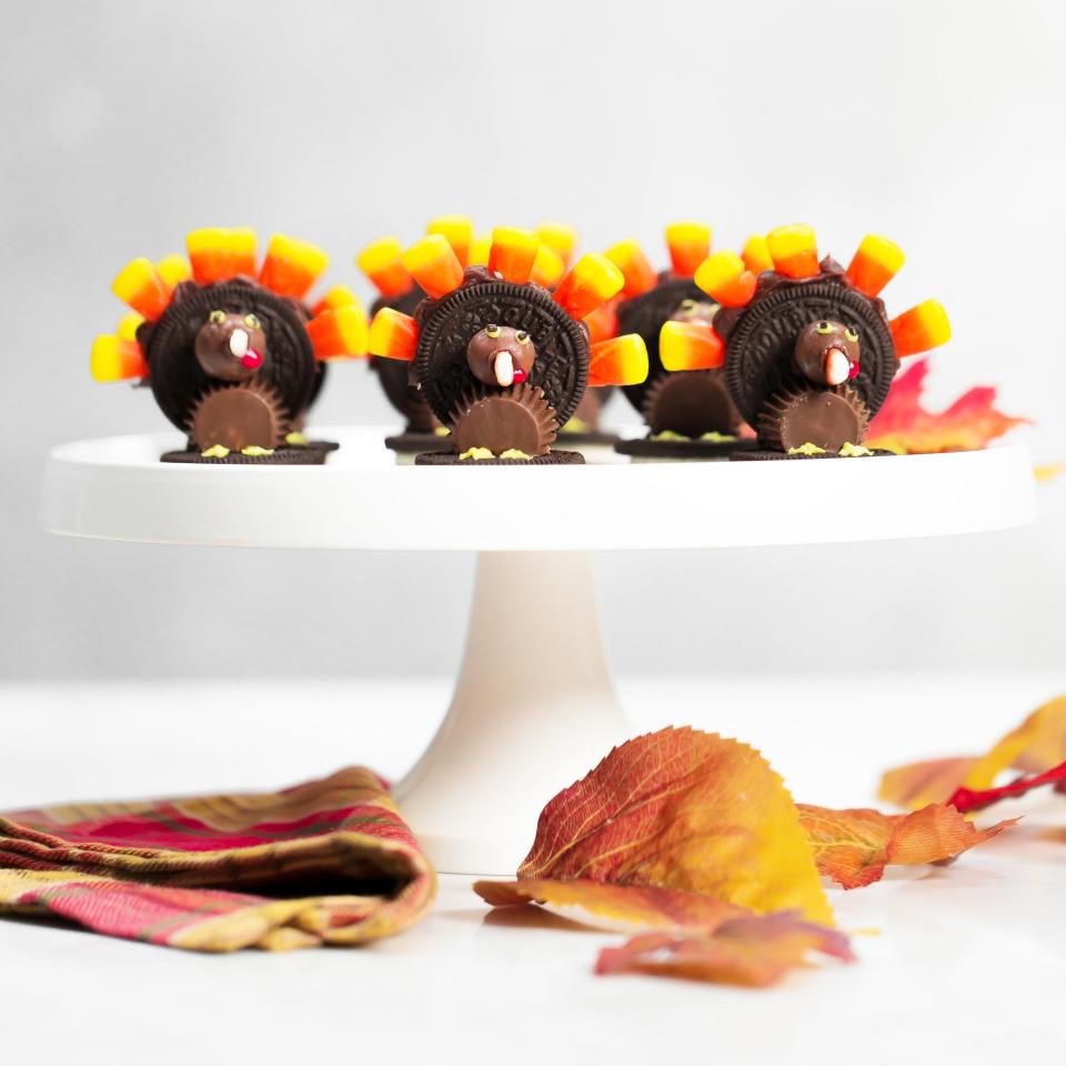 Chocolate Candy Thanksgiving Turkeys