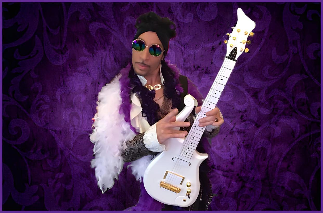 The Prince tribute Sir Jac will perform Sunday, April 21 during Sunday on the Waterfront at the Meyer Amphitheatre in downtown West Palm Beach.