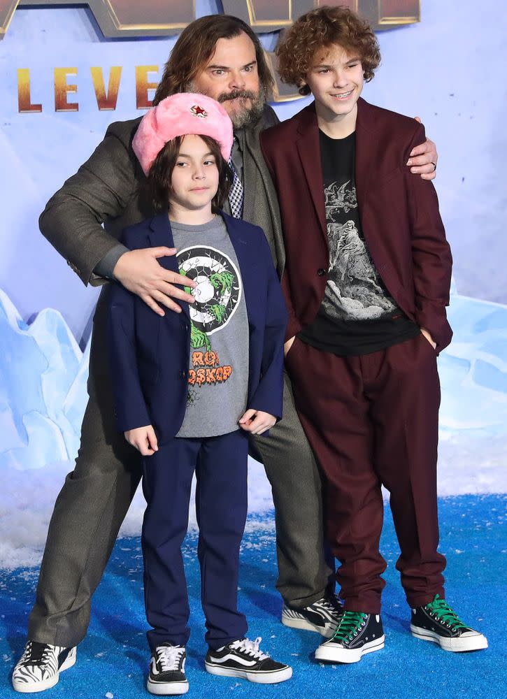 Thomas Black, Jack Black and Samuel Black | Chelsea Lauren/Shutterstock